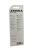 Picture of 2 x Zebra Ola Gel Pens Black and White Design Gel Ink NEW