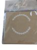 Picture of 10 x Kraft Wedding Place Cards with Leaf Pattern for Table Name Settings