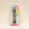 Picture of 3 x Zebra Doodlerz Metallic Gel pens silver, Gold & Black metallic ink pens NEW