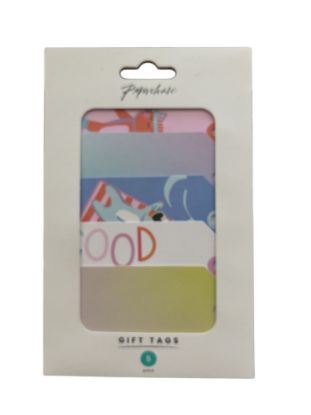 Picture of Paperchase Pack Of 5 Gift Tags Birthday Colourful