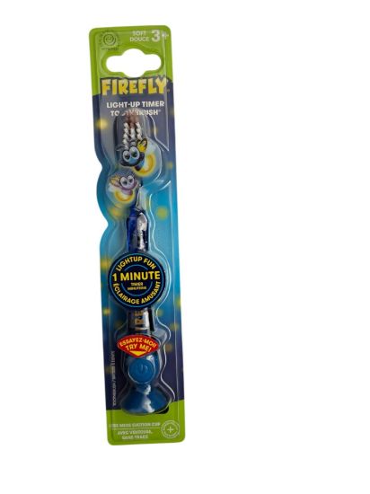 Picture of Light up timer Firefly Toothbrush BLUE Age 3+ Soft