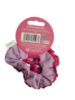 Picture of 2 x peppa pig hair scrunchies set NEW lilac & pink