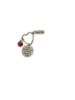 Picture of Teacher Gift A Great teacher is hard to find Keyring with apple Charm NEW
