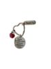 Picture of Teacher Gift A Great teacher is hard to find Keyring with apple Charm NEW