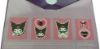 Picture of Sanrio Kuromi Travel Set Kuromi  Luggage Tags NEW6 luggage stickers