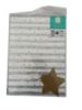 Picture of wedding gift wrap Gold Star White & Silver Gift Wrap 2 x Sheets & Tags