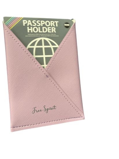 Picture of Envelope Style Lilac Passport holder NEW Free spirit