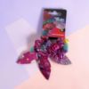 Picture of 2 x disney TROLL Hair SCRUNCHy SET Hair Bows NEW Rainbow Troll Hair Ruffles New