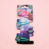 Picture of 4 x Disney pixar Trolls Hair Clips with Character Charms Trolls World Tour NEW