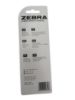 Picture of 3 x Zebra Z-Grip Smooth Pastel Ballpoint Pens Boxed NEW