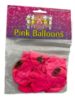 Picture of 15 x Hot Pink Balloons Girls Night Out Caution Hen Party Neon pink Balloons
