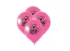 Picture of 15 x Hot Pink Balloons Girls Night Out Caution Hen Party Neon pink Balloons