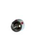 Picture of Red Spot Ceramic Drawer Knob NEW red polka dot on White NEW Screw length 4cm