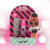 Picture of lol surprise nail polish manicure set lilac polish and emery board  2 fly 4 words