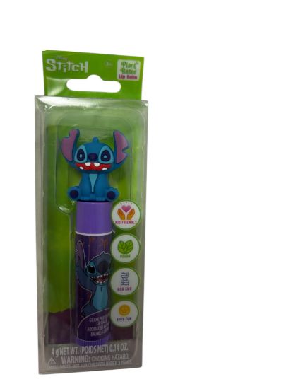 Picture of Disney Stitch grape Flavored Lip Balm Vegan 4g