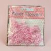 Picture of 60 x pink paper flowers NEW