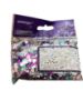 Picture of just married confetti  silver turquoice purple pink New