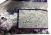 Picture of just married confetti  silver turquoice purple pink New