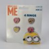 Picture of 4 x despicable me rings