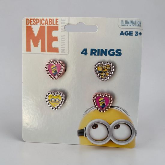 Picture of 4 x despicable me rings