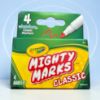 Picture of 4 x Crayola mighty markers washable classic markers mini Boxed