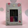 Picture of 2 Nail varnish Duo Gift Set hot pink and purple gift for her