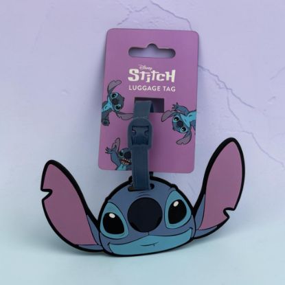 Picture of Disney Stitch Luggage Tag  Stitch suitcase Tag ~ Travel Tag New stitch head