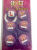 Picture of 6 x Hen Night Party Badge Bride to be Hen Party Memver, L  plate