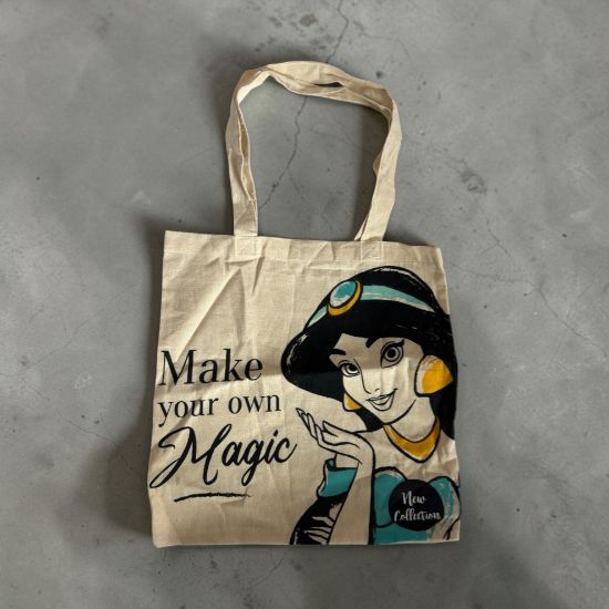 Picture of Disney Aladdin Jasmine Tote Bag canvas Make your own magic New