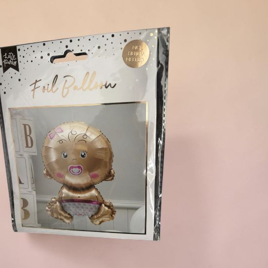 Picture of NEW BABY balloon new BABY GIRL BALLOON -baby shower balloon NEW no helium required