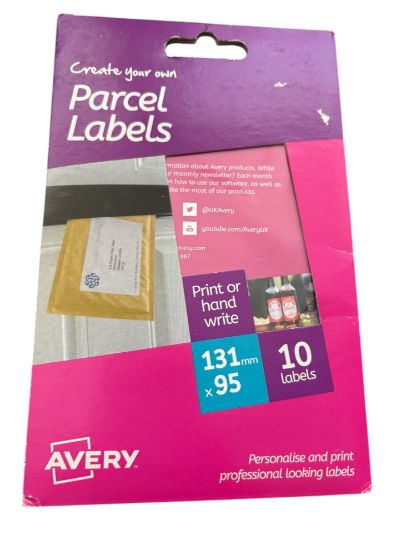Picture of create your pwn parcel labels Avery parcel labels HAL01