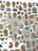 Picture of Easter mini stickers set Foiled egg chick lamb eggs etc