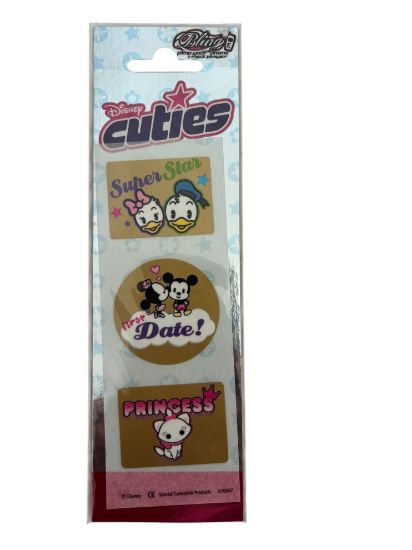 Picture of 3 x Disney Cuties Transfers for phones etc New