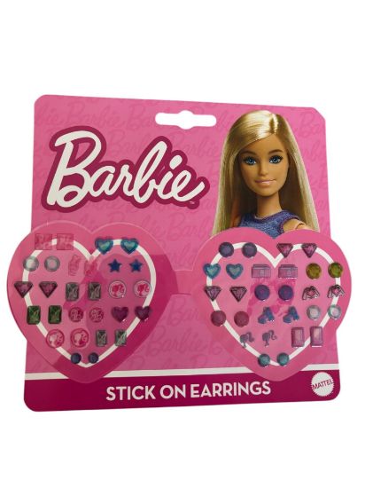 Picture of Barbie Stick On Earrings Fashion Non-piercing Decorative Earrings 28 pairs