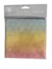 Picture of sunset pastel napkins 20 x sunset pastel rainbow effect napkins