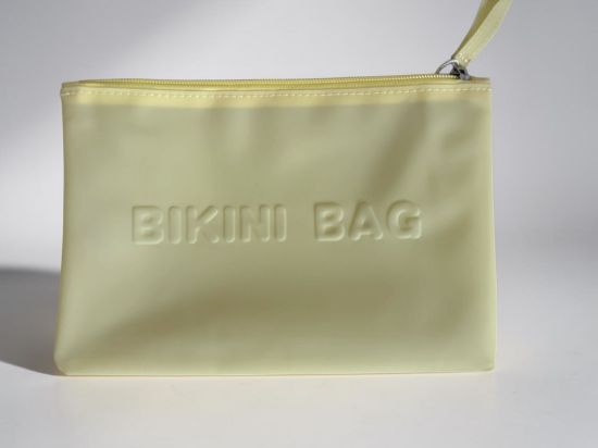 Picture of Women's Multiuse Bikini Bag Ladies Holiday Wet Travel  Pouch for wet bikini