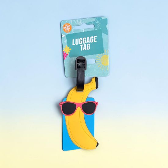 Picture of cool banana luggage tag banana dude luggage tag