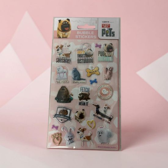 Picture of 17 x The Secret Life of Pets Bubble Stickers New