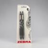 Picture of 2 x Zebra Z-Grip Retractable Ballpoint Pens Black Monochrome boxed new