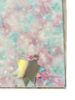 Picture of cosmic GIFT WRAP SET 2 SHEETS +2 silver star TAGS Blue lilac Cosmic design Silver Stars New