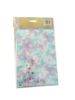 Picture of cosmic GIFT WRAP SET 2 SHEETS +2 silver star TAGS Blue lilac Cosmic design Silver Stars New