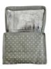Picture of grey polka dot insulated lunch bag NEW