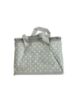 Picture of grey polka dot insulated lunch bag NEW