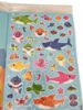 Picture of baby shark sticker scene make a scene with reusable vinyl stickers