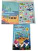 Picture of baby shark sticker scene make a scene with reusable vinyl stickers