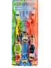 Picture of Firefly PJ Masks Toothbrush Twin Set With Caps Soft Bristles 3 Years