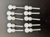 Picture of 10 x WHITE Coffee Stopper Splash Sticks stix to go Coffee Cup Lid Plug Stopper