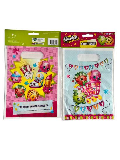 Picture of 8 x shopkins loot bags shopkins party bags