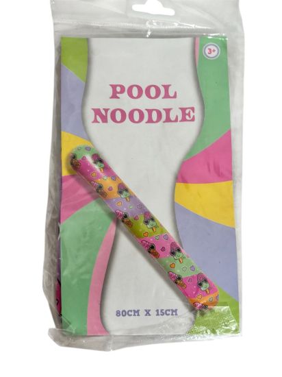 Picture of Inflatable swimming Pool Noodle 80 X 15cm  ice lolly design pastel shades NEW