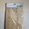 Picture of 56 x craft handmade stickers made with love brown hearts stickers